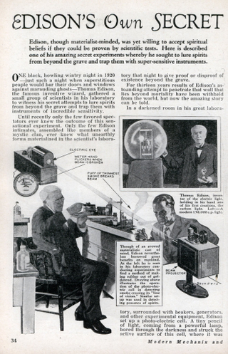 Illustration for article titled Strange Edison Inventions Gallery